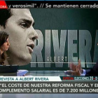 Albert Rivera con Ana Pastor, en 'El objetivo'.-LA SEXTA