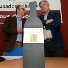 Ibáñez (i) y García-Medall en la presentación ayer.-Álvaro Martínez
