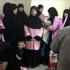 Algunas de las mujeres rusas condenadas a cadena perpetua por un tribunal de Bagdad-AFP