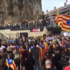 Convocatoria de Picnic per República en la Sagrada Familia.-JORDI COTRINA