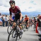 Geraint Thomas, en la Vuelta a Suiza.-AP