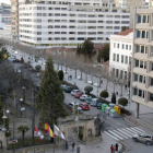 Imagen del paseo del Espolón. / ÚRSULA SIERRA-