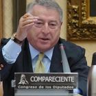 osé Antonio Sanchez, presidente de RTVE,  en el Congreso de los Diputados.-JOSÉ LUIS ROCA