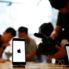 Imagen del iPhone 7 en una tienda de Apple de Pequín.-THOMAS PETER