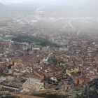 Vista aérea de la capital soriana. / VALENTÍN GUISANDE-