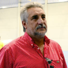 El presidente del Aranga BM Soria, Carlos Heras. / Álvaro Martínez-