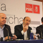 Rubalcaba , García Page y Zarrías participan en dos actos en Toledo. PSOE-
