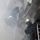 Hay al menos 20 heridos por la explosión, entre ellos tres bomberos.-EFE