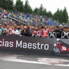 El Mundial de motociclismo ha despedido hoy al maestro Ángel Nieto con un minuto de silencio-ENVIADO ESPECIAL