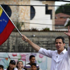 Juan Guaidó, autoproclamado presidente interino de Venezuela.-AFP