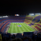 Imagen panorámica del Camp Nou.-
