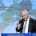El excomisario de Asuntos Económicos y Monetarios Olli Rehn.-EFE/ OLIVIER HOSLET