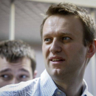Alexei Navalni, en el tribunal de Moscú, este martes.-Foto: REUTERS / SERGEI KARPUKHIN