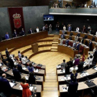 Inicio del pleno del Parlamento de Navarra.-JESÚS DIGES