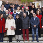 Foto de 'familia' en el 'encuentro' navideño.-María Ferrer