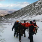 El EREIM de la Guardia Civil de Tarazona rescata a una persona en el Moncayo