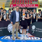 El CSB Trebia recibe su trofeo en el Campeonato Autonómico Preinfantil