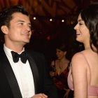Katy Perry sorprende a Orlando Bloom con una fiesta sorpresa  por su 40 cumpleaños.-KEVIN MAZUR