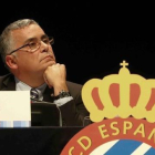 Joan Collet, en la junta del Espanyol.-ELISENDA PONS