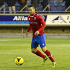 Regalón suplirá al lesionado Antonio Tomás en el centro del campo del Numancia./ Diego Mayor-