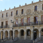 Imagen retrospectiva del Ayuntamiento de Soria.-Valentín Guisande