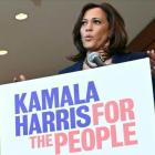 Kamala Harris, senadora por California que aspira a convertirse en candidata por el Partido Demócrata.-EVA HAMBACH / AFP