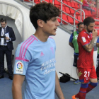 Marco Sangalli durante el partido del pasado domingo en Los Pajaritos ante el Mirandés.-DANIEL RODRÍGUEZ