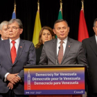 Grupo de Lima se reunió en Ottawa, Canadá, para evaluar la crisis política y social en Venezuela.-EFE