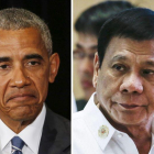 Obama y Duterte.-NARENDRA SHRESTHA/MAST IRHAM / EFE