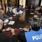 Firma del convenio.-VALENTÍN GUISANDE