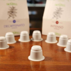 Las nuevas cápsulas compostables compatibles con Nespresso.-RICARD CUGAT