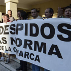 Concentración del pasado martes en San Leonardo. / A. M.-