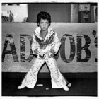 Bruno Mars, imitando a Elvis Presley cuando tenía cuatro años.-