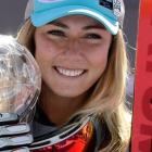 Mikaela Shiffrin, ganadora en eslalon.-AFP / JAVIER SORIANO