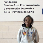 Brenda Mateo competirá en el Mundial en la disciplina de pértiga.-Caep Soria