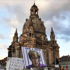 Manifestación de la extrema derecha alemana en Dresden el pasado mes de septiembre.-EFE / FILIP SINGER