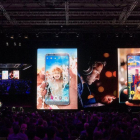 Presentación del LGG6 en el Mobile World Congress, este domingo.-JOSEP M. BERENGUERAS