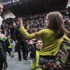 Pablo Iglesias en el acto de Valencia.-MIGUEL LORENZO