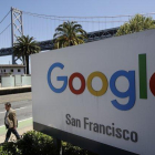 Las oficinas de Google en San Francisco, California.-AP