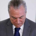 Una supuesta grabación ha puesto contra las cuerdas al presidente de Brasil.-EFE