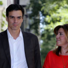 Pedro Sánchez y Susana Díaz, el pasado julio en Madrid.-Foto: JUAN MANUEL PRATS