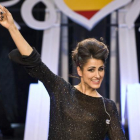 Barei, en la gala en la que salió elegida como representante de TVE en Eurovisión.-RTVE