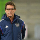 Fabio Capello, durante el entrenamiento de la selección rusa.-Foto: EFE/ TIBOR YLLIES