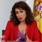 La ministra de Hacienda, María Jesús Montero.-J J GUILLÉN