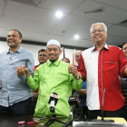 Los líderes de la Organización Nacional de los Malayos Unidos (UMNO).-UMNO