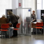 Empleados públicos de la Delegación Territorial de la Junta. / F. S. -