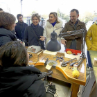 Pilar del Olmo, Junto a la candidata número uno del PP al Congreso por Valladolid, Isabel García Tejerina.-- ICAL
