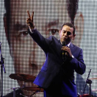 El actor Jimmy Morales encabeza el escrutinio en las elecciones de Guatemala.-LUIS SOTO/AP