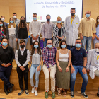 Foto de grupo de los MIR que empiezan y acaban su estancia en el Hospital Santa Bárbara - MARIO TEJEDOR