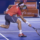 El tenista David Ferrer en el partido contra Ryan Harrison en el Abierto Mexicano de Tenis.-Foto: CHRISTIAN PALMA / AP